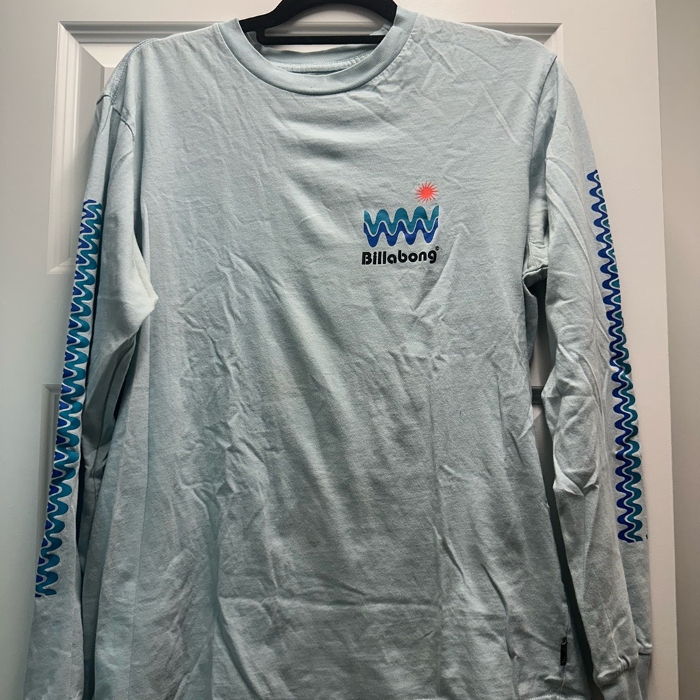 Billabong Sky Blue Long Sleeve Tee
